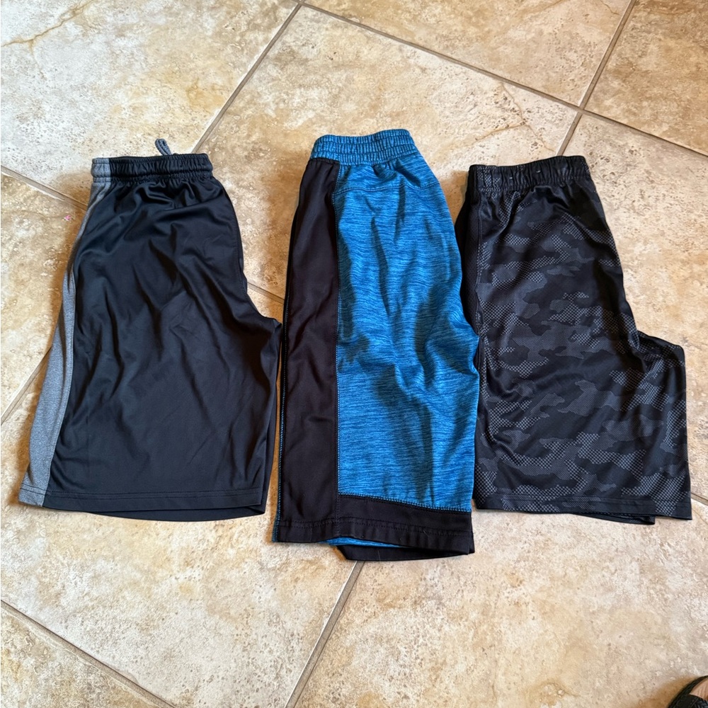 Burnside Kids' Shorts Set - Black, Blue, and Camouflage